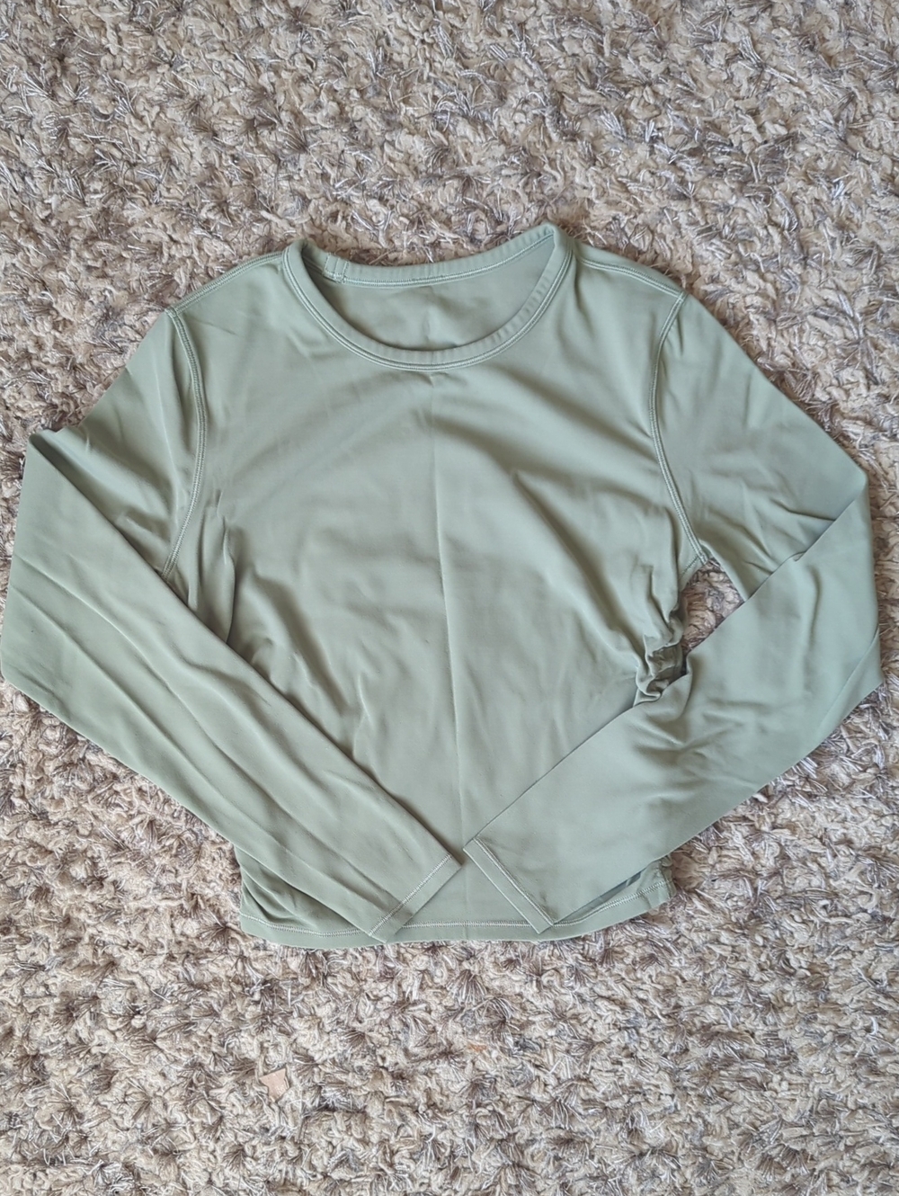 Lululemon Align Sage Green Long Sleeve Crew